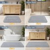 LOCHAS Bathroom Rugs, 24" x 17" Small Bath Rug, Non