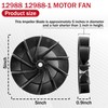 HASME Replacement Fan for Sanitaire Upright Vacuum Cleaner Replaces for