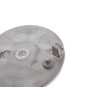 MZA Rear Brake Plate - Natural - without Hole for