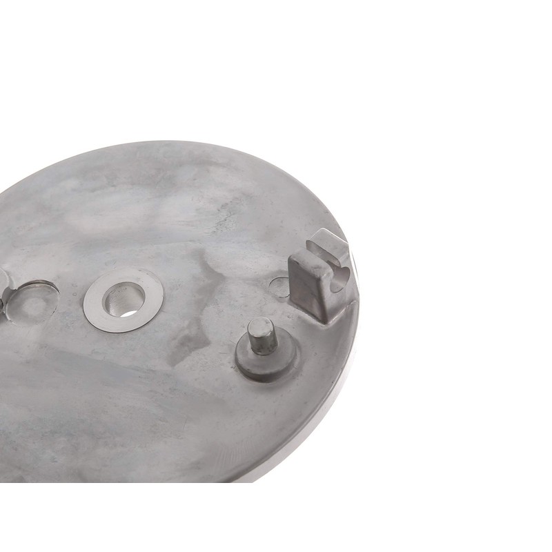 MZA Rear Brake Plate - Natural - without Hole for