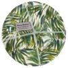 Tommy Bahama Green Blue Tropical Palm Leaves MELAMINE Dinner Plates