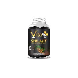 VIta + Shilajit Gummies 600mg, Shilajit Gummies for Men and Women, Energy, Immunity Support, Pure Himalayan Shilajit Gummies with Ashwagandha & Lion Mane Mushroom, 60 Gummies