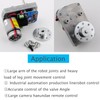 ASMC-04B Robot Servo High Power Torque 12V/24V 180kg.cm with Arm