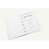 Hochzeitideal Family register 'Amore' made of bookbinding linen (turquoise)