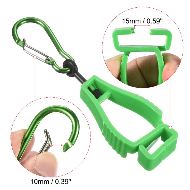 PATIKIL Glove Keeper, 2 Pack Gloves Grabber Catcher Prevent Losing