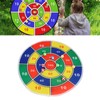 Dart Board for Kids LED Lighting Foldable Flannel Dart Board