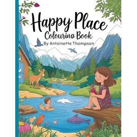 Happy Place Colouring Book