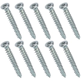 AERZETIX - C48381 - Set of 10 Screw Anchors Concrete Screws Anchor Screws Direct for Concrete Diameter 7.5 x 62 mm Countersunk Head Conical - with Imprint Star T30 - Direct Attachment without Dowels