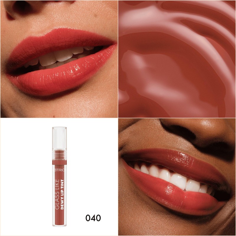 Catrice Glass Like Dewy Lip Tint, Lip Gloss, No. 040,