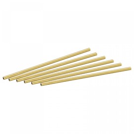 sourcing map Pipe Hose 3 mm Outer Diameter 0.5 mm Wall Thickness 100 mm Length Pack of 6