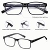 EYECEDAR 4-Pack Reading Glasses for Men Blue Light Blocking Readers