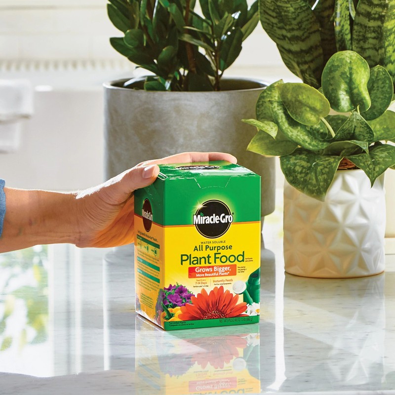 Miracle-Gro Water Soluble All Purpose Plant Food, 1.5 lbs
