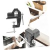 DOITOOL Rotating Mini Vise Clamp Heavy-duty Table Vise for Woodworking