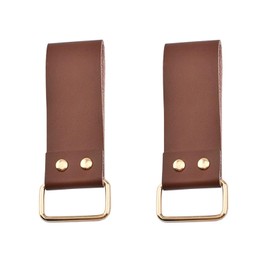 2Pcs Belt Holster Clip Low-Profile Leather Belt Clip Drill Tool Dual Tool Kit Tape Measure Holder for Belt Tape Measure Holder for Electrician Workshop