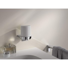 Keuco 12752010100 Moll Lotionspender, chrom / weiß