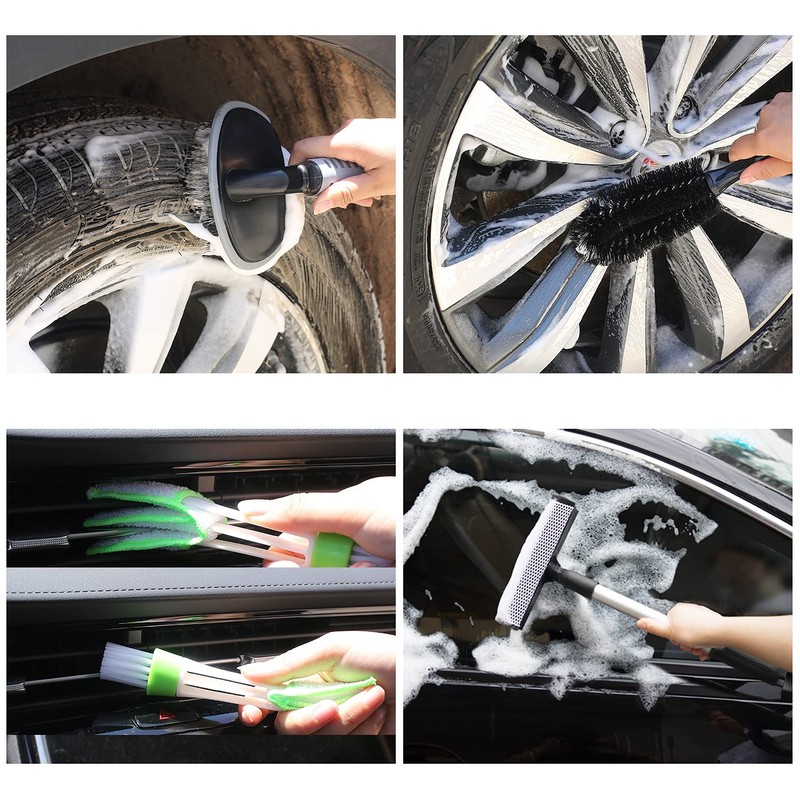 AUTODECO 22Pcs Car Wash Cleaning Tools Kit Car Detailing Set