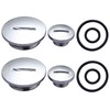 2 Set of Quad Engine Stator Side Cover Caps Aluminum
