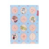 Sunstar Stationery 763026 mofusand x Sanrio Characters Clear File, A5,