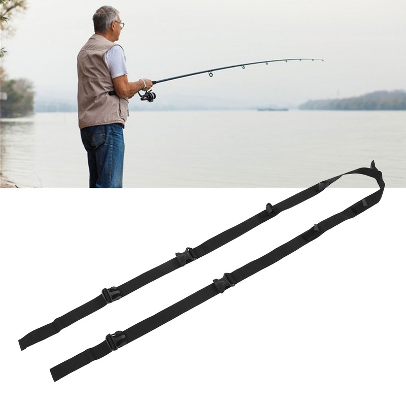 2pcs Fishing Pole Roof Rack Space Saving Car Fishing Rod
