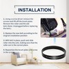 KEEPOW Replacement Belt for Bissell Style 7/9/10 P/n 3031120, Compatible