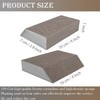 4 Pack 180 Grit Single Angle Sponge Sanding Block, Washable