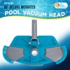 U.S. Pool Supply Deluxe Weighted Pool Vacuum Head with Side