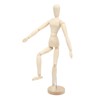 16in Wooden Mannequin Mini Flexible Rotating Sketch Drawing Wooden Figures