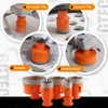 Dry Diamond Core Drill Bits,BGTEC 1pc 6" 150mm Diamond Hole