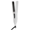 Professional Electric Hair Straightening Curling Iron DualUse Hair Straightener (White