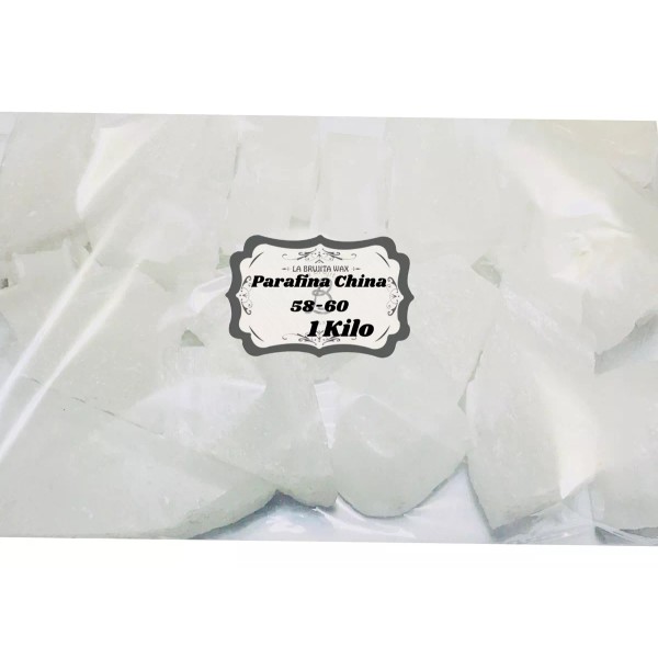 La Brujita Wax Parafina China Refinada 58-60 Para Velas Molde.