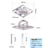 Lissey Pad Eye, Stainless Steel Diamond Pad Eye, Metal Fittings,