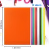 12pcs Colorful Shrink Films Papers, Heat Shrink Plastic Sheets, Shrink