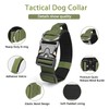 Ledeak Tactical Dog Collar, Padded Adjustable Polypropylene Soft Dog Collars,