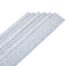 Frautron 1000 Grit Replacement Sandpaper for Guitar Fret Leveling Beam, Set of 6PCS Self-Adhesive Sandpaper Strips 16" x 0.87" (400mm x 22mm) for Bass Guitar Fret Leveler Sanding Level File Bar