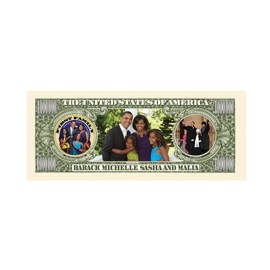 American Art Classics Pack of 5 - Michelle Obama - First Lady - First Family Million Dollar Bill