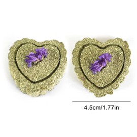 RoadLoo Rabbit Chew Toys, 32Pcs Bunny Chew Toys for Teeth Natural Hay Chew Toy Chew Mats for Rabbits Boredom Breaker Small Rodent Pet Teeth Treats Toys