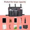 TONINT Large Walker Bag with Water Cup Holder,Walker Basket,Walker Accessories,Walker