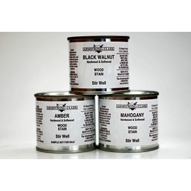 Armstrong-Clark Armstrong Clark Deck & Wood Stain Samples (Hardwood Colors: Amber, Black Walnut, Mahogany) Approximately 3 oz. for each sample