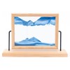 Moon Street Moving Sand Art Picture with Wooden Frame (360