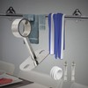 Aopin Closet Rod Brackets - 32mm / 1-1/4" Curtain Rod