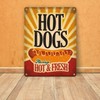 trendaffe - Metal Sign with American Diner Classics - Hot