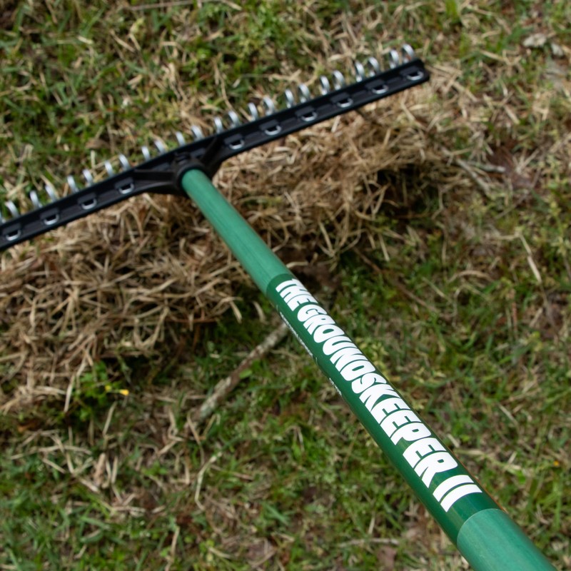 THE GROUNDSKEEPER II 55-inch Lightweight Fiberglass Replacement Rake Handle Only