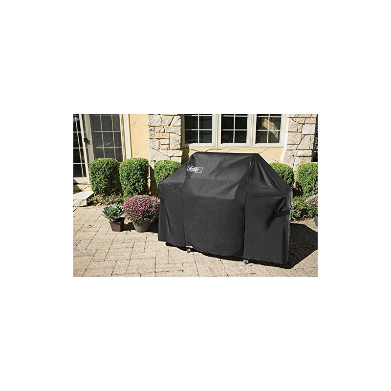 Weber Grill Cover with Storage Bag For Genesis Gas Grills,