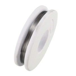 sourcing map 0.15 mm 34AWG Super Fine Heating Wire FeCrAl Resistance Wire 33ft Length