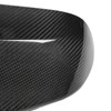 1 Pair Carbon Fiber Mirror Covers Ox Horn Style Car