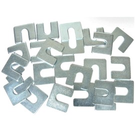 Retro-Motive Fender & Body Alignment Shims- 1/16" & 1/8" Thick- 3/8" Slot- Qty 12 ea- #2131
