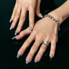 Fingersuit nail coffin, 1 piece, closure / 핑거수트 네일 코핀, 1개, 클로저