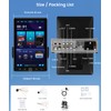 10.4 Inch Car Stereo Single Din Touch Screen Wireless Carplay,