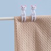 Norhogo 4pcs Cute Kitten Beach Towel Clips, Towel Clips, Clips
