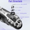 CUVZORA SPD Pedal Cleats Compatible with Shimano SH51 MTB Pedals,